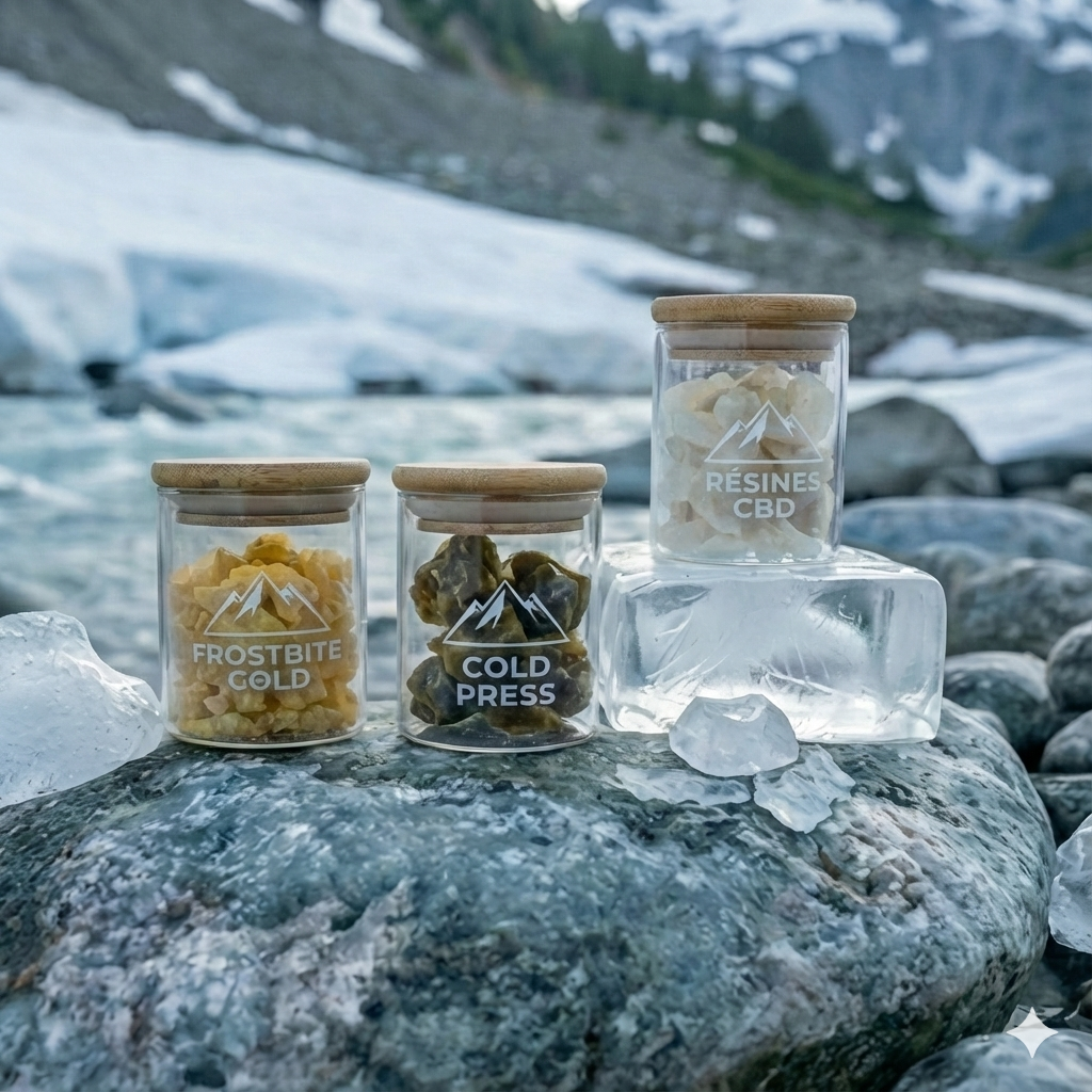 Résines de CBD